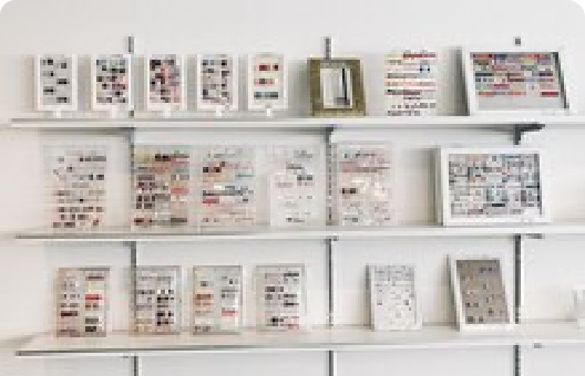 アートの種類が豊富